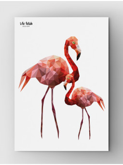 Flamingi Wild A4