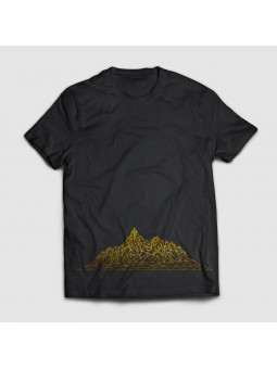 Koszulka ze złotymi górami