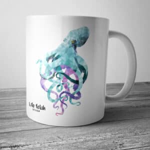 Kubek z ośmiornicą