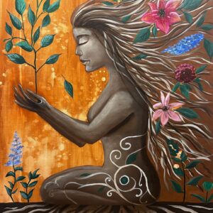 "Symbioza" - obraz na płótnie