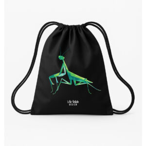 Plecak bawełniany z modliszką